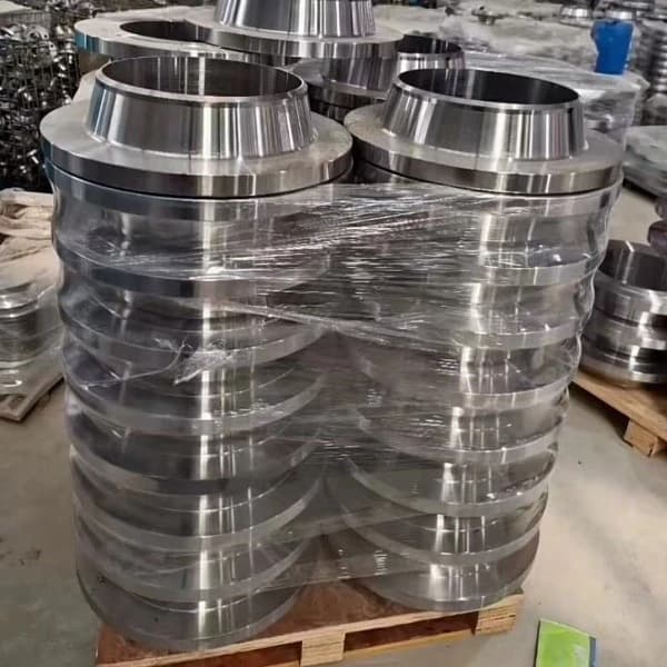 ANSI-B16.5-STANDARD-STAINLESS-STEEL-FLANGES-WERE-SHIPPED-TO-LOS-ANGELES,-USA,-FOR-USE-IN-A-NATURAL-GAS-PROJECT.