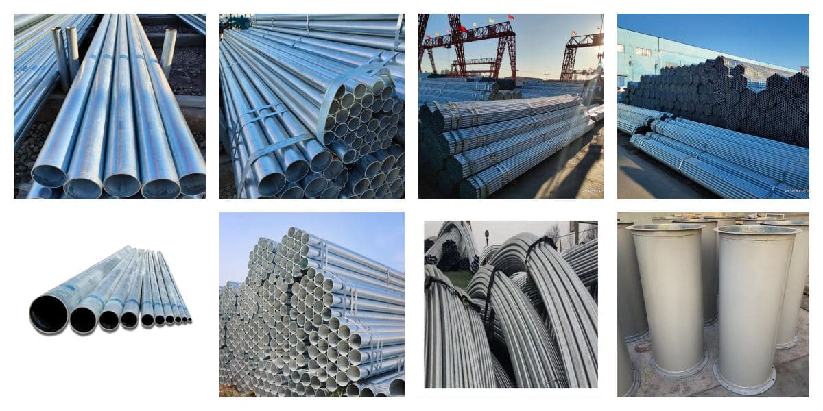 Galvanized Round Pipe 4