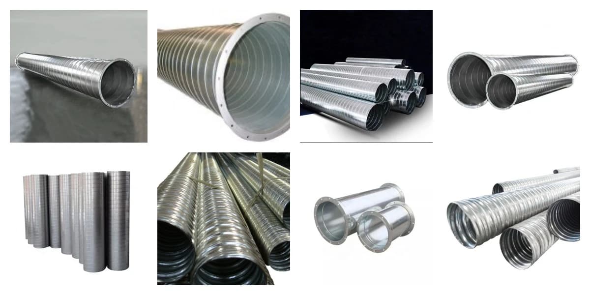 Galvanized Steel Spiral Duct 6