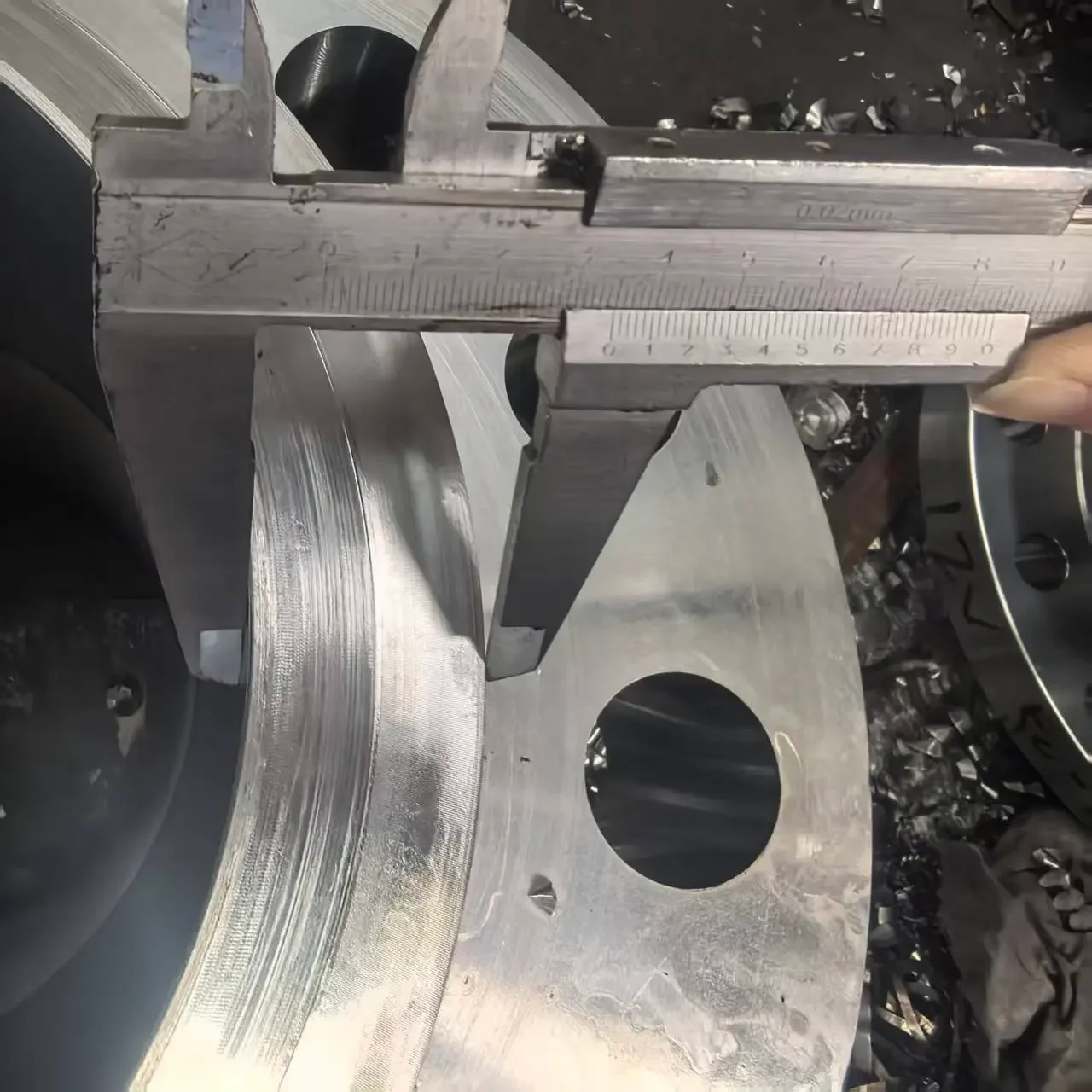 10" Class 2500, ASTM A182 F22 Class 3, RTJ sealing face weld flange 10" Class 2500, ASTM A182 F22 Class 3, RTJ sealing face weld flange